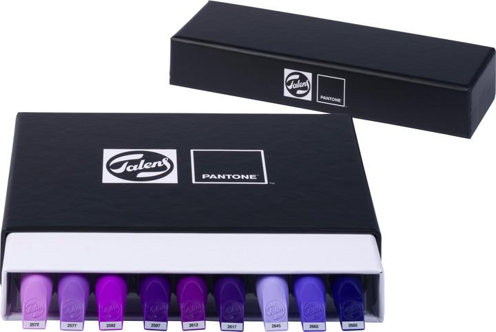 Image du produit Talens Pantone Marker Set 9x Violett, Strichstärke: Keine (9x)