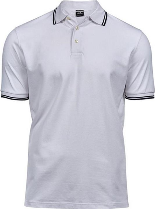 Produktbild Tee Jays Poloshirt gestreift (M)