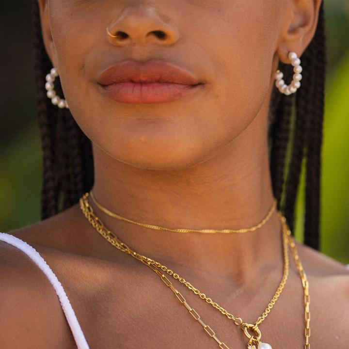 Actual product image Purelei Boucle d'oreille Aina (18K gold-plated stainless steel)