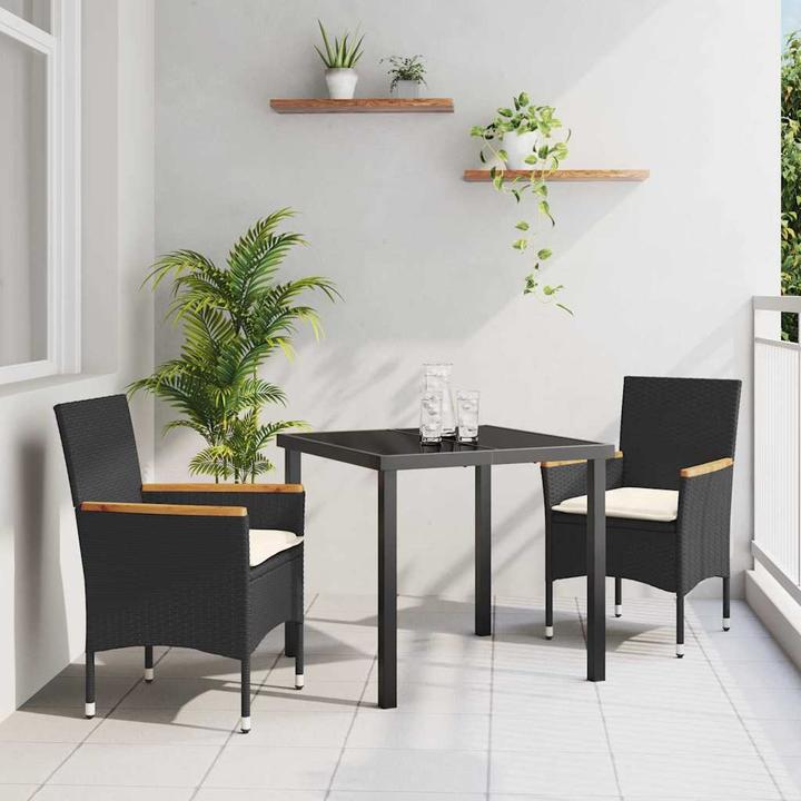 Produktbild vidaXL Garten Essgruppe (80 x 80 x 73 cm)