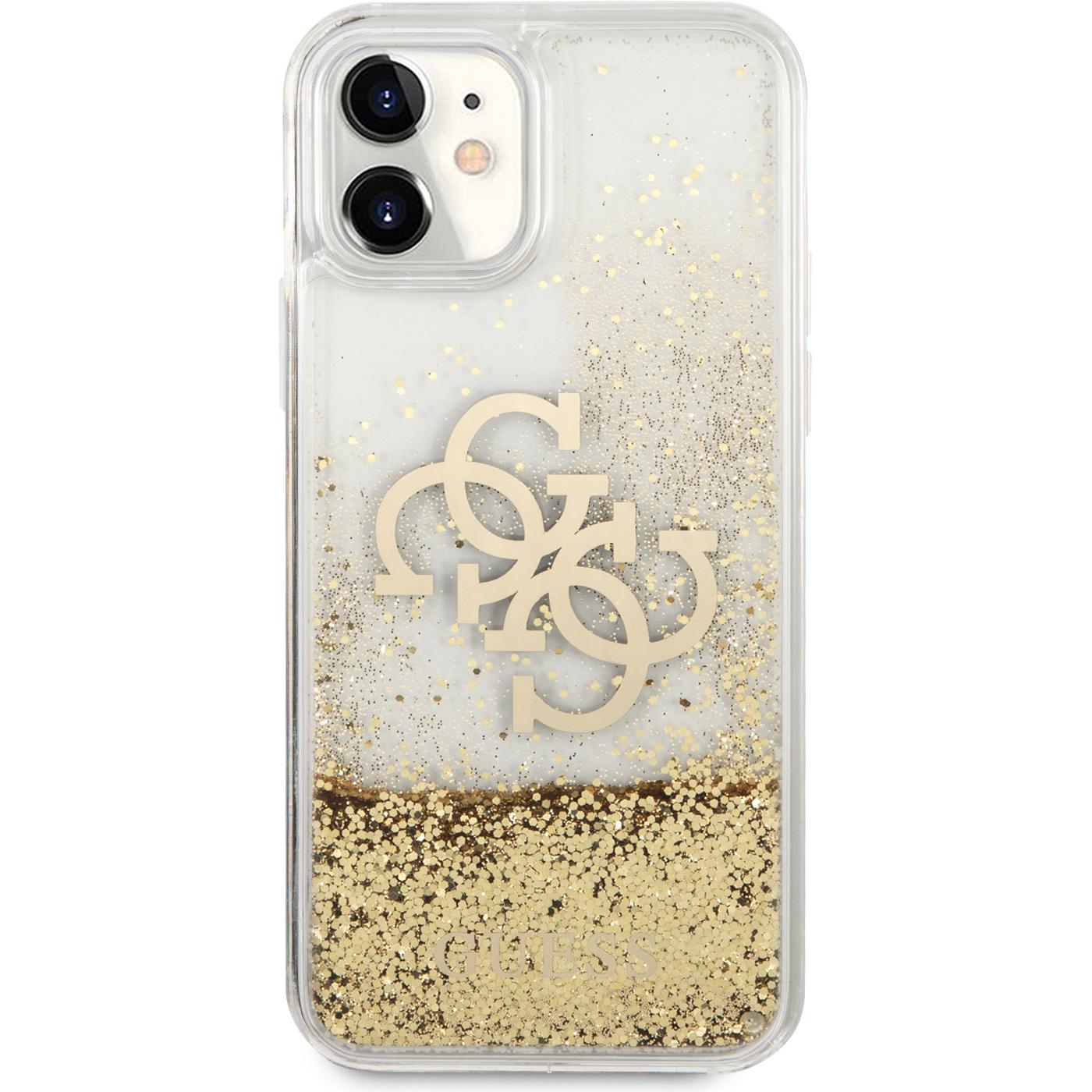 Thumbnail - Guess Liquid Glitter (Apple iPhone 11), Smartphone Hülle, Gold