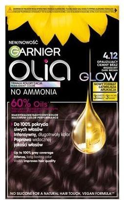 Garnier Olia Haarkleur 412 Iriserend Donkerbruin (412 Irisdessin donkerbruin)