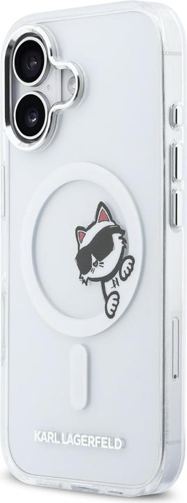 Actual product image Karl Lagerfeld Case IML Peekaboo MagSafe for iPhone 17 transparent (Apple iPhone 17)