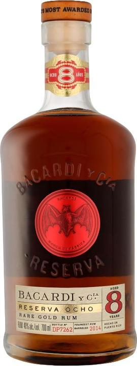 Immagine prodotto Bacardi Riserva 8 Años (1 x 70 cl)