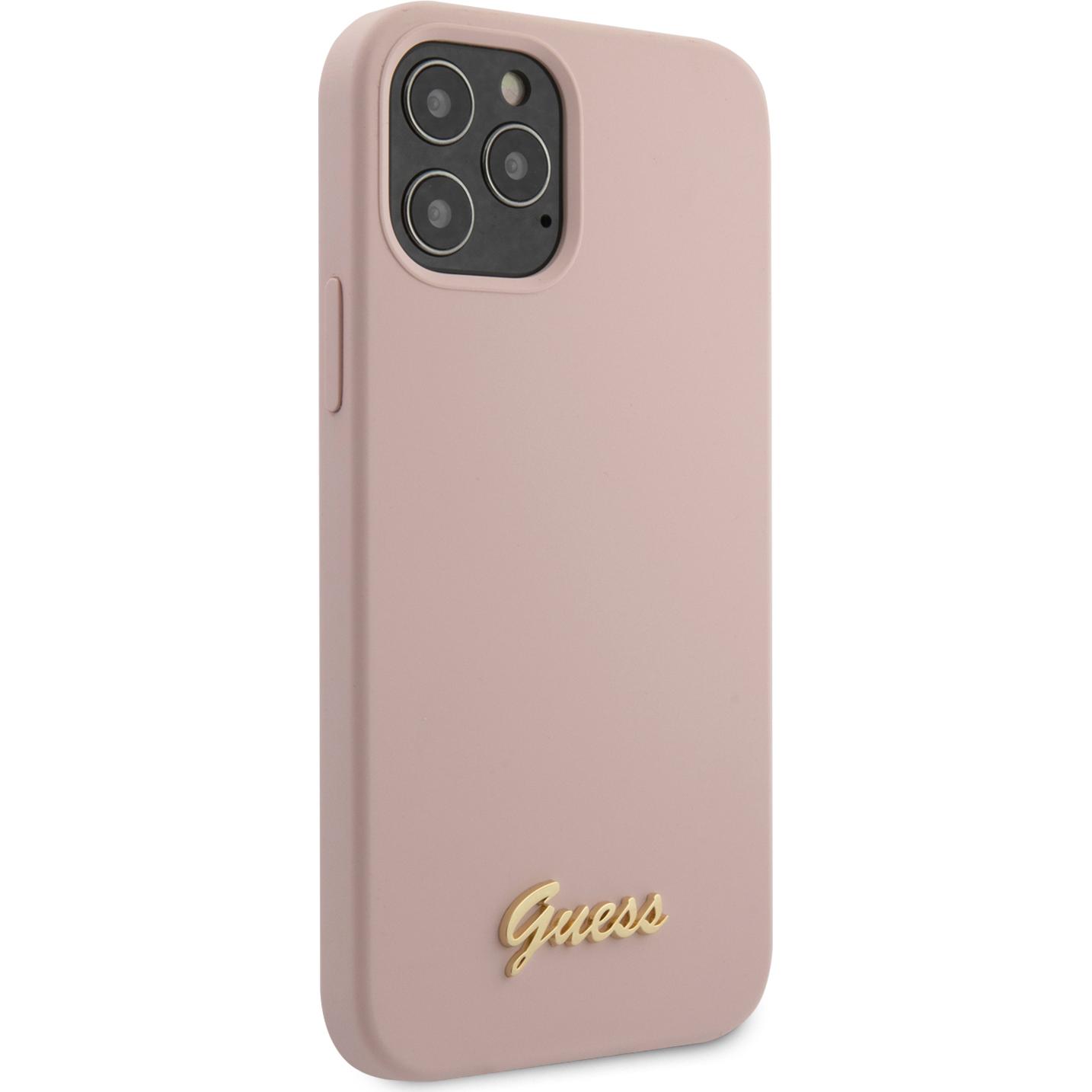 Guess Case (Apple iPhone 12 Pro Max), Smartphone Hülle, Pink