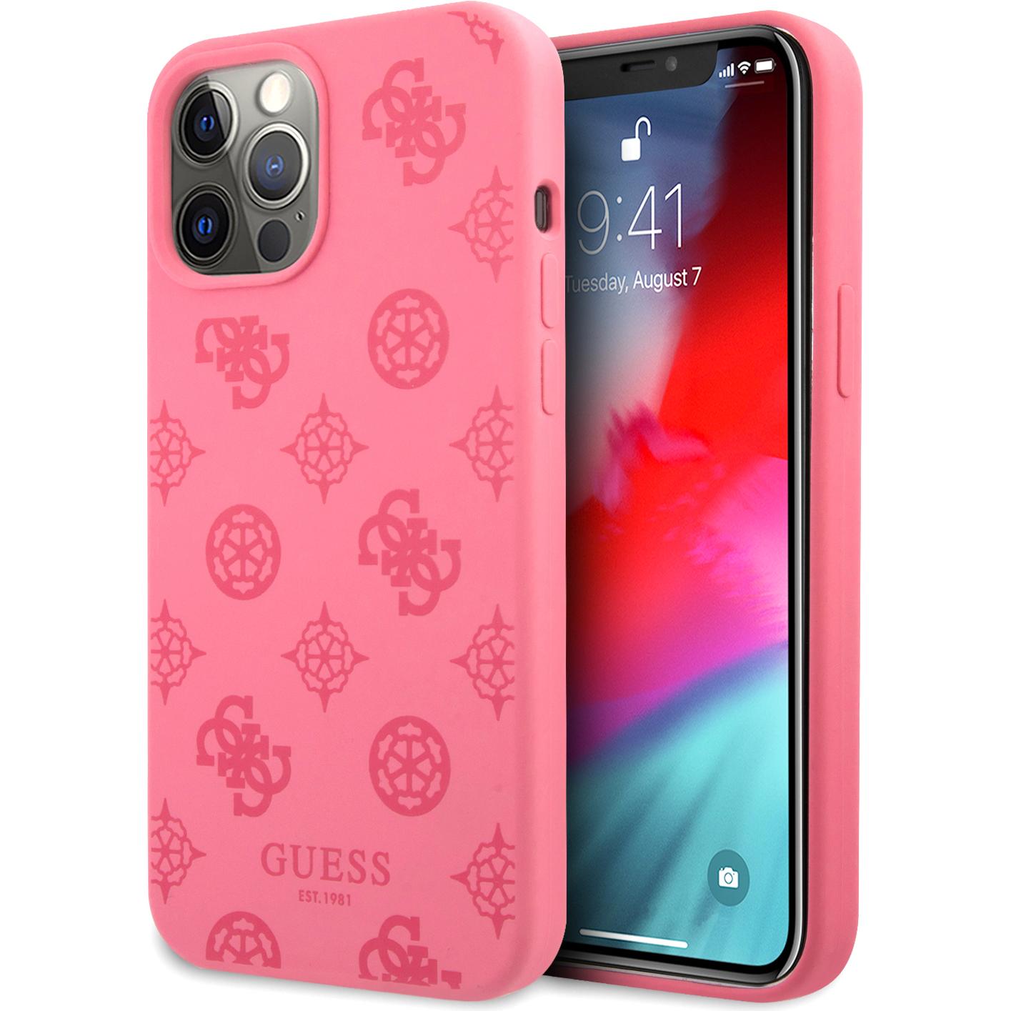 Guess Case (Apple iPhone 12 Pro Max), Smartphone Hülle, Violett