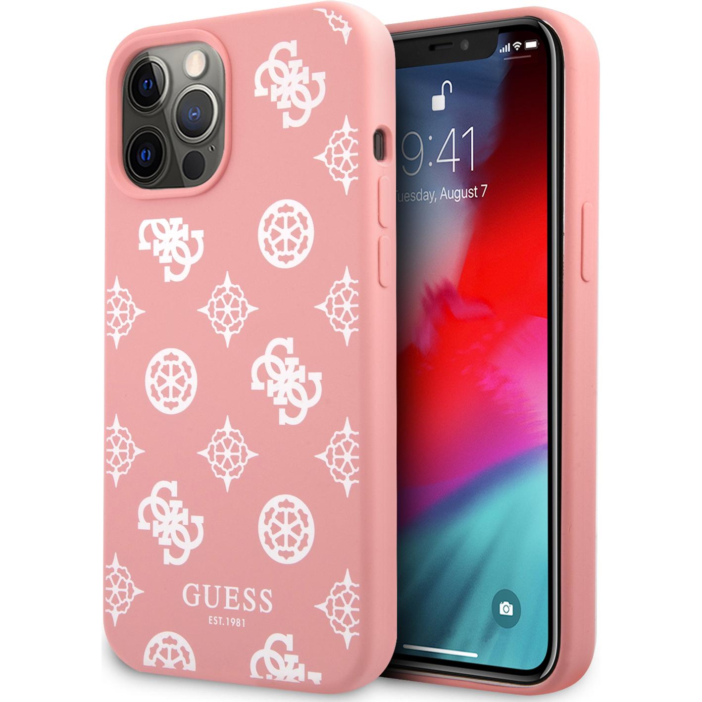 Guess Case (Apple iPhone 12 Pro Max), Smartphone Hülle, Pink