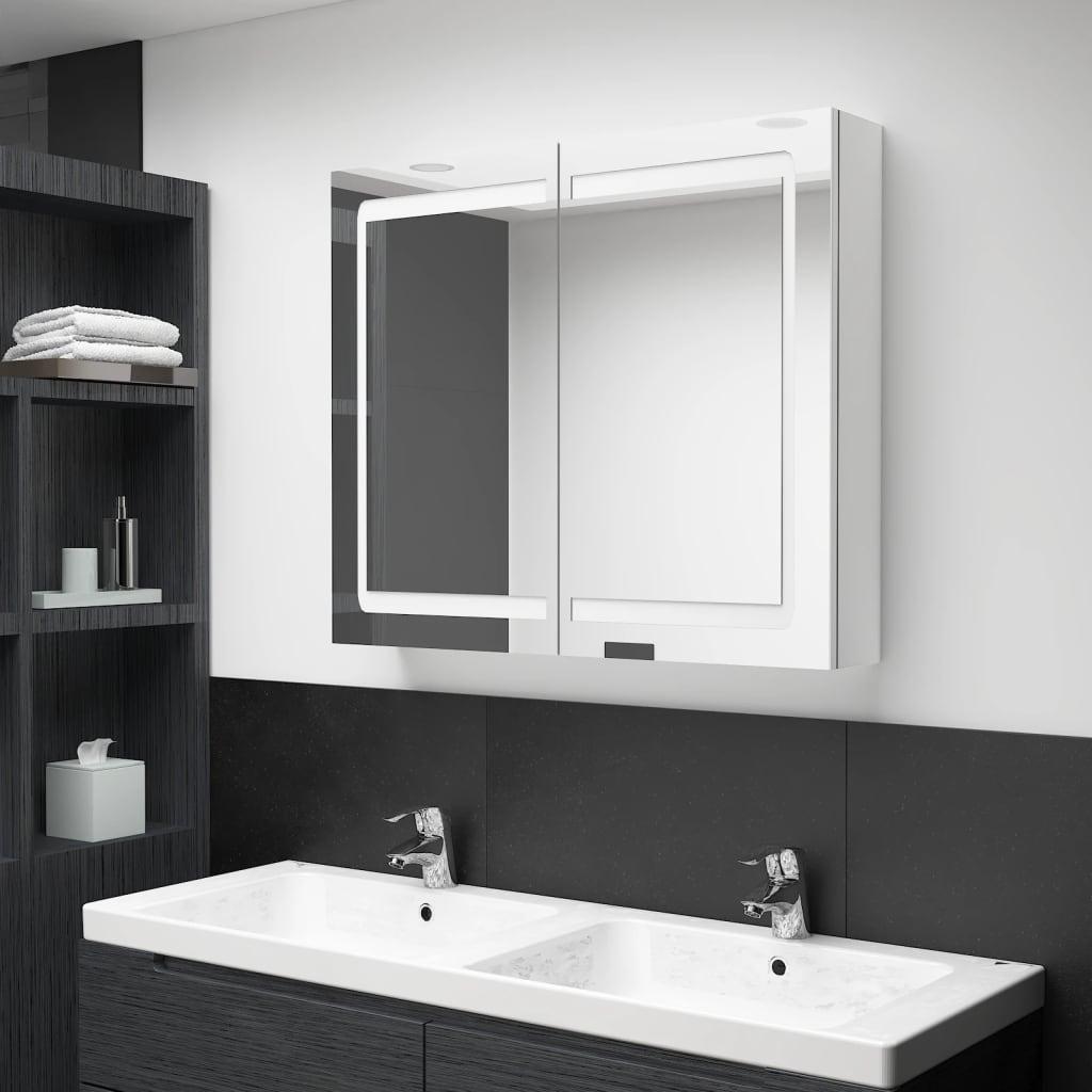 VidaXL, Spiegelschrank, Rishanna (80 x 12 x 68 cm)