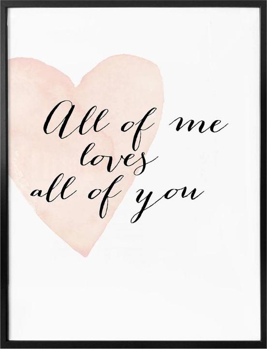 Image du produit Trenddeko Confetti & Cream - Tout de moi aime tout de toi (50 x 60 cm)