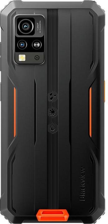 Immagine prodotto Blackview Smartphone BV4800Pro 4GB/128GB Arancione (128 GB, Arancia, 6.56", Doppia SIM, 4G)