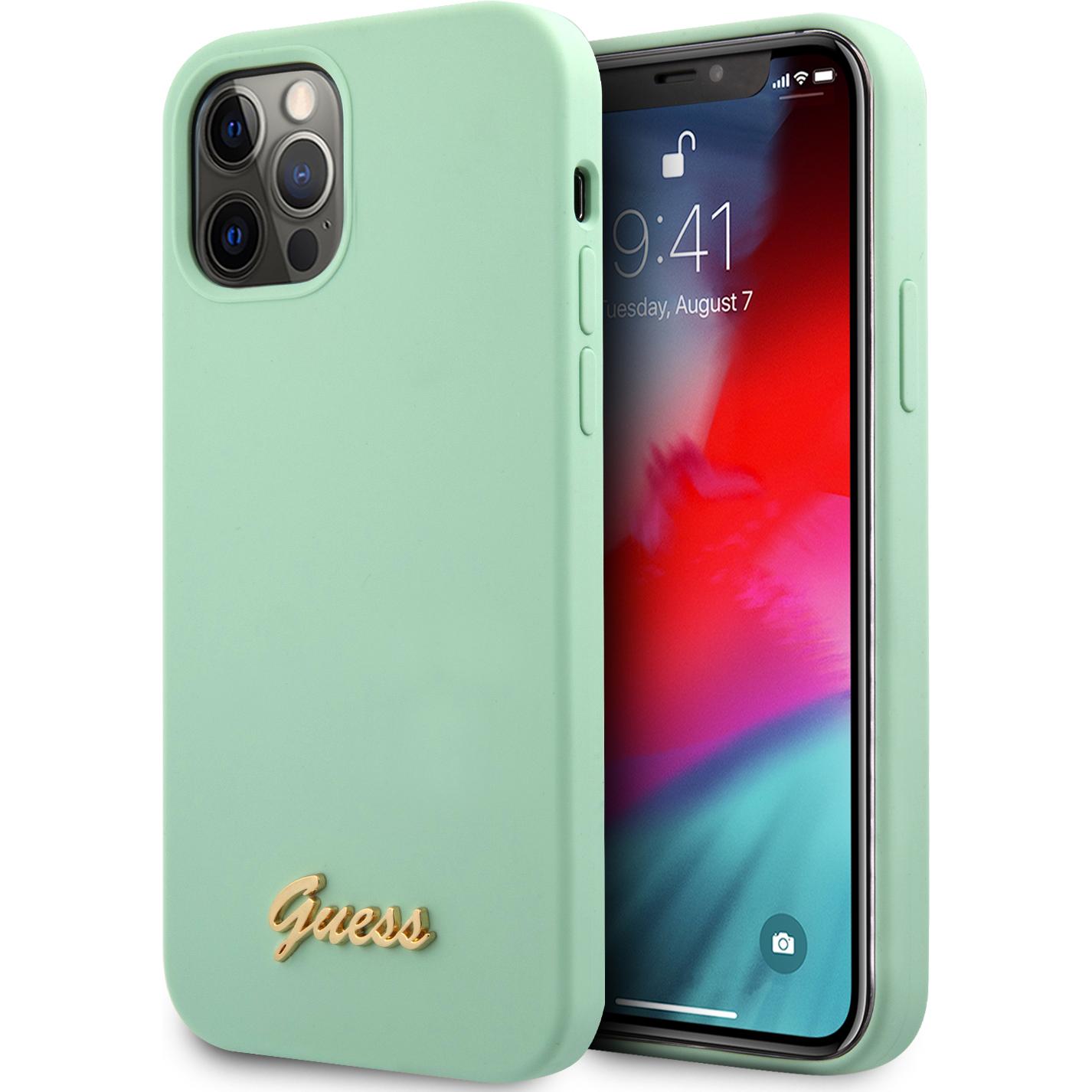Guess Case (Apple iPhone 12 Pro Max), Smartphone Hülle, Grün