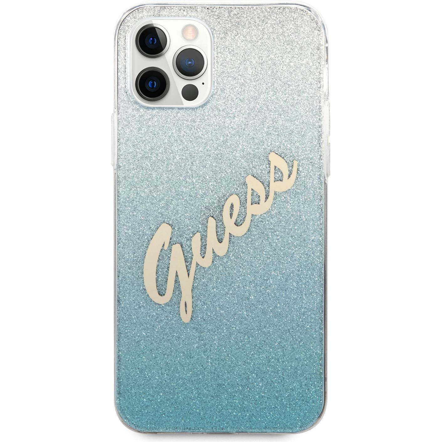 Thumbnail - Guess Glitter (Apple iPhone 12 Pro Max), Smartphone Hülle, Schwarz