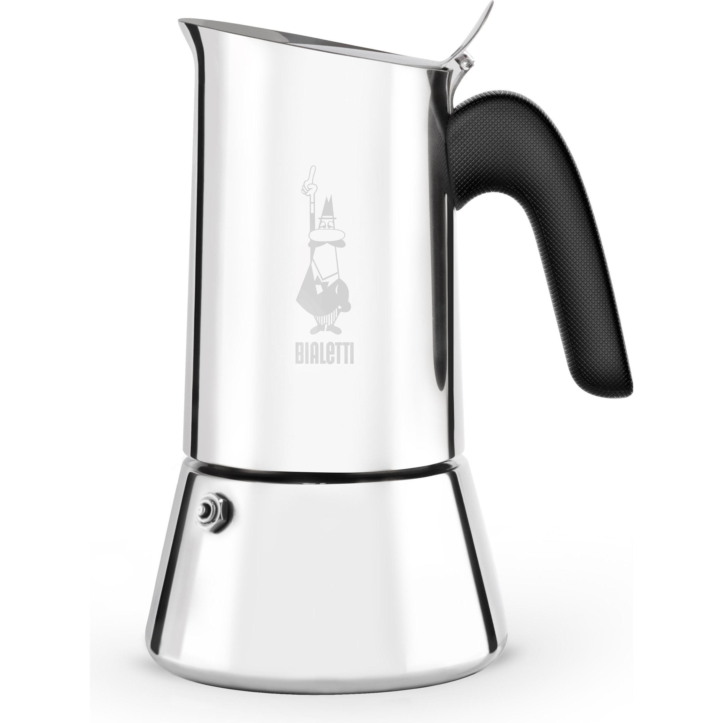 Bialetti Argento Nuova Venere, Caffettiera Moka,