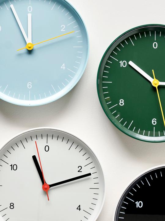 Produktbild HAY - Wall Clock - Green (26 cm)