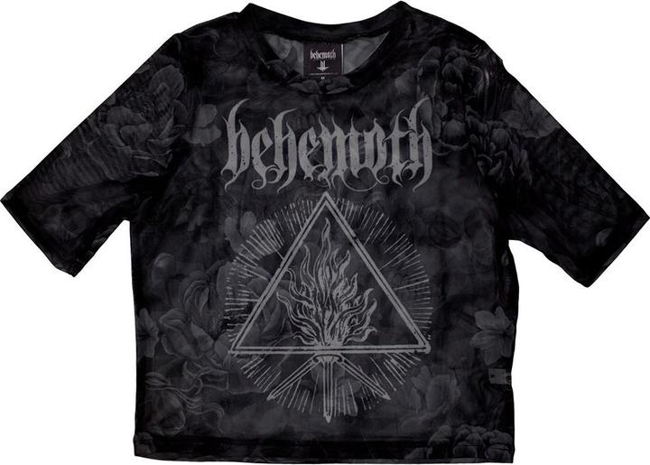 Produktbild Behemoth Furor Divinus Netzgewebe Crop Top (Girlie) (XS)