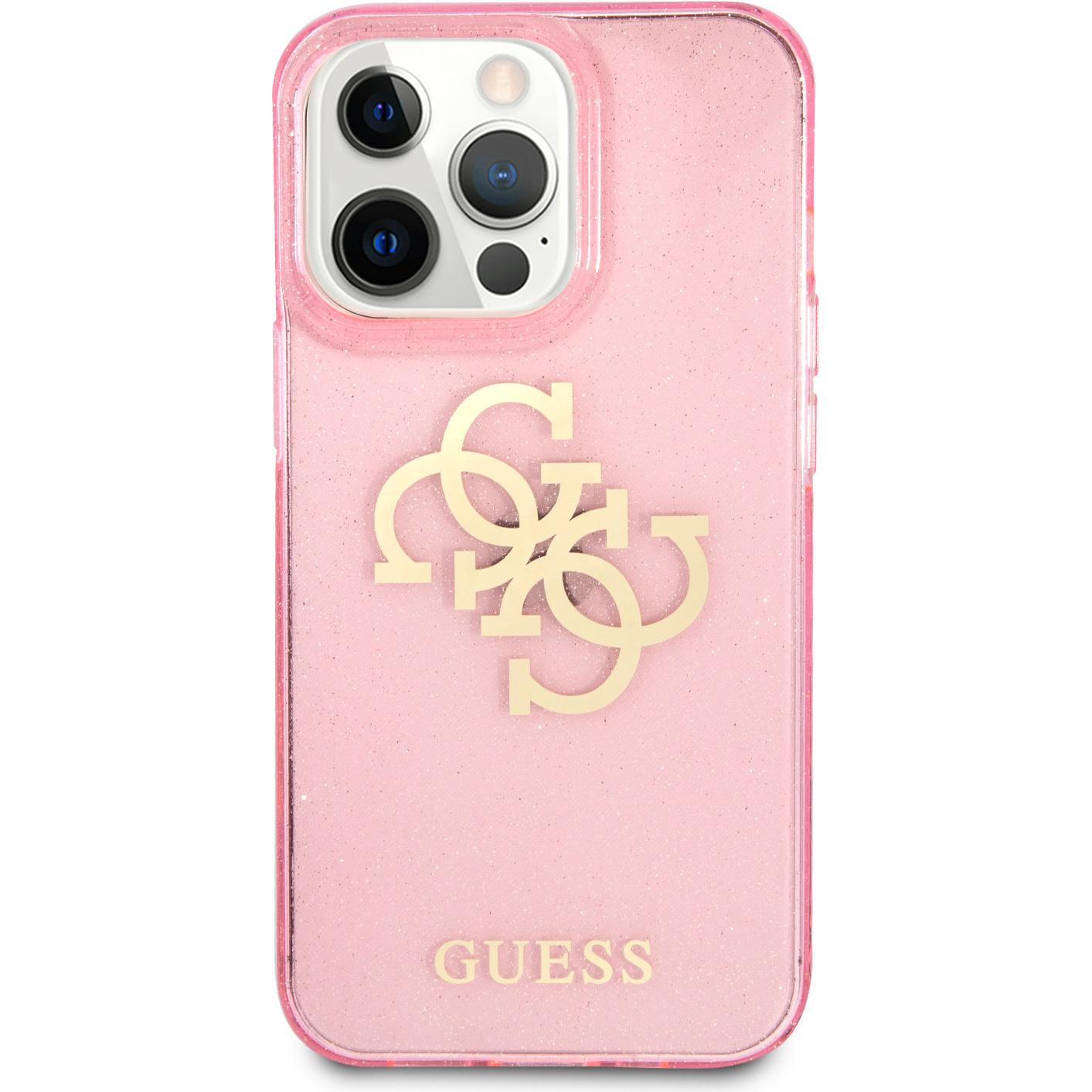 Thumbnail - Guess Glitter (Apple iPhone 13 Pro), Smartphone Hülle, Pink