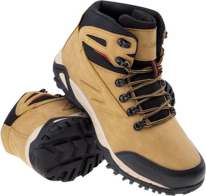 Actual product image Hi-Tec Men's Medin Mid Camel Trekking Shoes, Size 44 (44)
