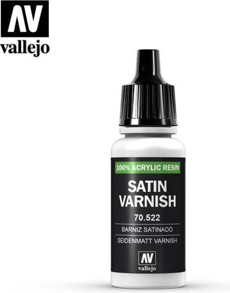 Actual product image Vallejo Clear lacquer (semi gloss) 17ml - Model Air 522