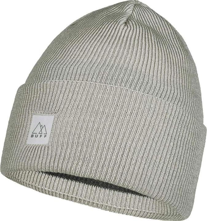 Buff Crossknit Hat Light Grey (One Size)
