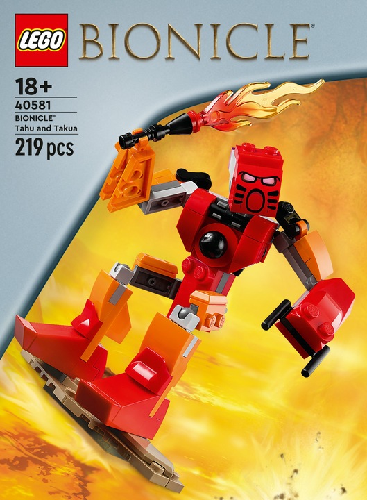 Actual product image LEGO Bionicle Tahu & Takua (40581, LEGO Icons)