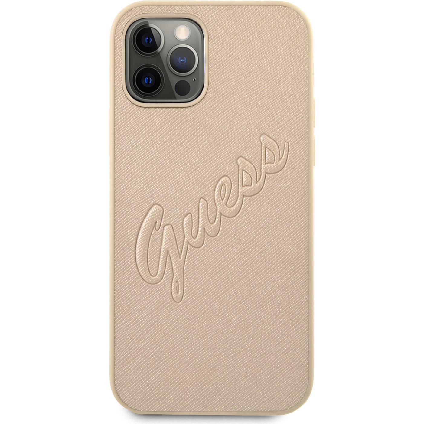 Thumbnail - Guess Case (Apple iPhone 12), Smartphone Hülle, Gold