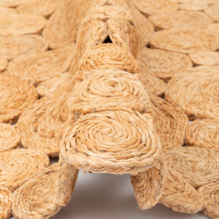 Produktbild Pergamon Naturfaser Teppich Jute Salsa Natur Circle Rund (120 x 120 cm)