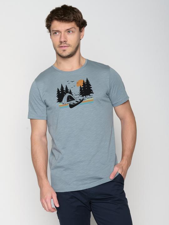 Actual product image Greenbomb T-Shirt Nature Canoe Tent (S)