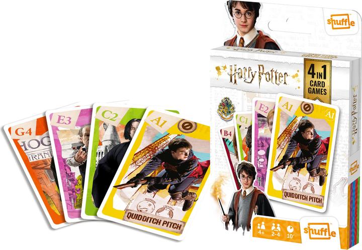 Actual product image AGM Card game Harry Potter - 4 in 1 (German, French, Italian)