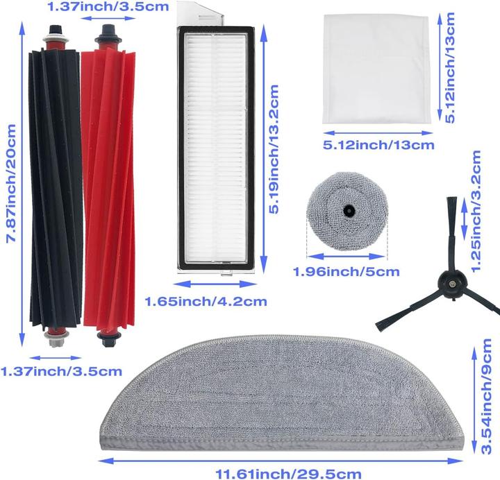 Produktbild Home 18-teiliges Saugroboter Zubehörset