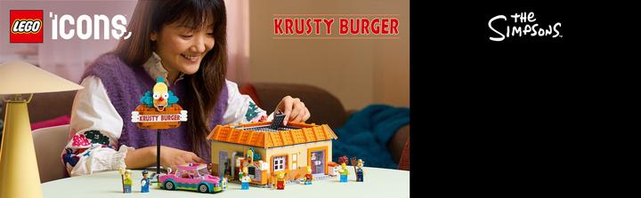 Image du produit LEGO Les Simpson : Krusty Burger (10352, LEGO Icons)