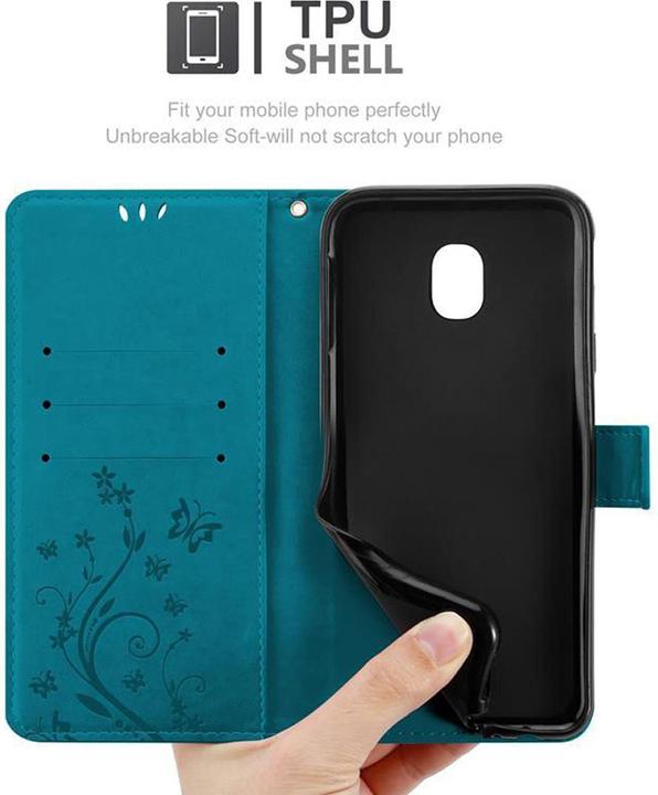 Produktbild Cadorabo Flower Book Cover (Samsung Galaxy J3 2017 (US Version))