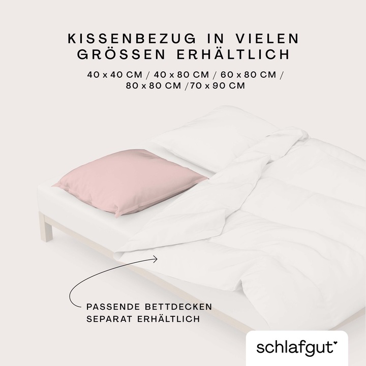 Immagine prodotto schlafgut Knitted Jersey (Copripiumino, 70 x 90 cm)