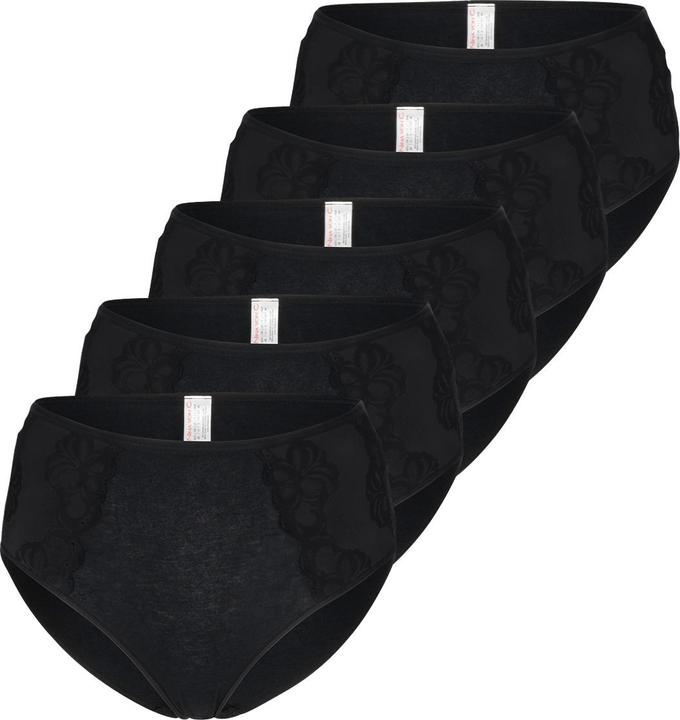 Actual product image Nina von C. Pack of 5 Basic Waist Briefs (48, 4XL, 5-pack)