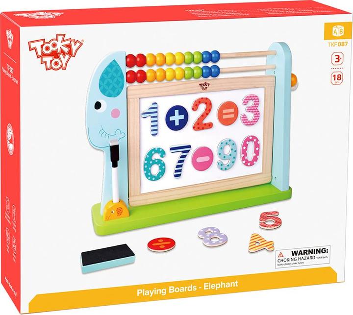 Actual product image Tooky Toy TKF087 Children blackboard, magnetic