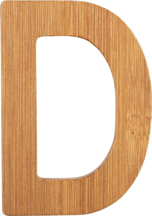 Actual product image small foot ABC letters D