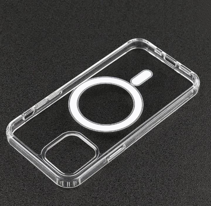 Produktbild PhoneLook Hülle iPhone 13 mini Gummi transparent MagSafe kompatibel (Apple iPhone 13 mini)