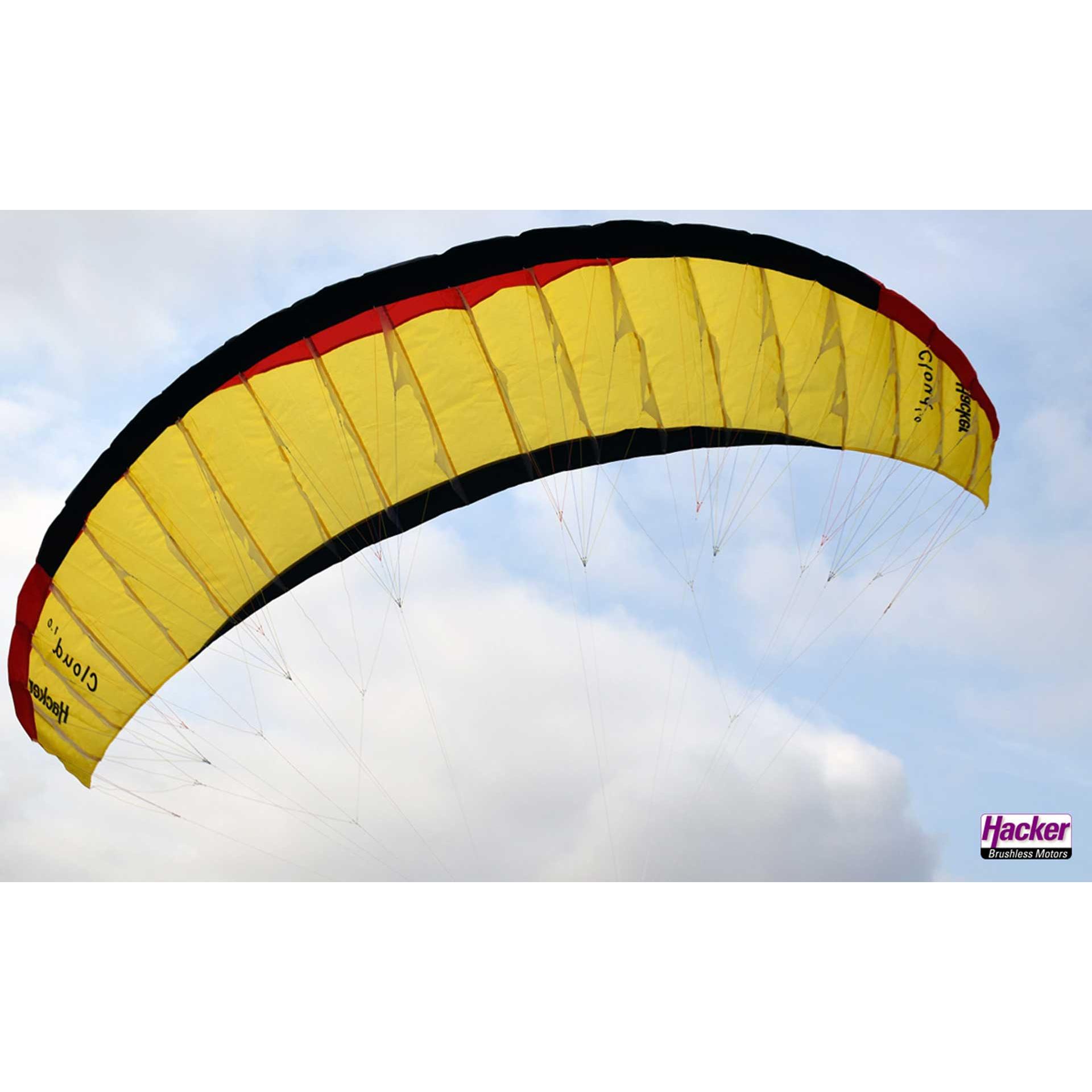 Para-RC Gleitschirm "Cloud 1.0" gelb (Gleitschirm)