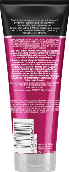 Actual product image John Frieda Tschüss Grau - Braun Conditioner (250 ml)