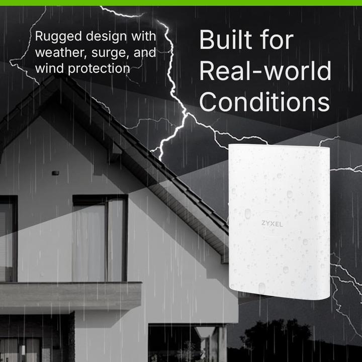 Actual product image Zyxel FWA70 5G Outdoor LTE Modem Router