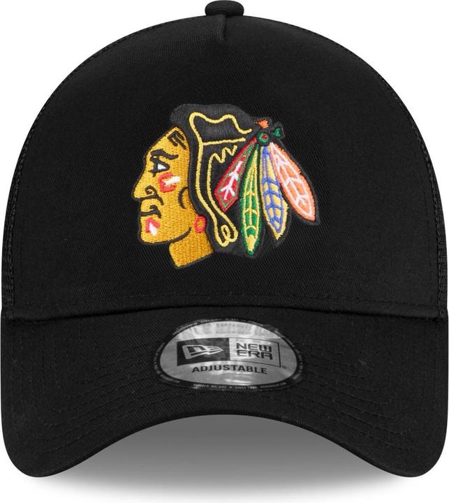 Produktbild New Era Mesh A-Frame Trucker Cap - NHL Chicago Blackhawks (One Size)