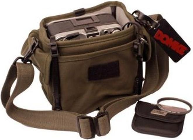 Actual product image Domke 700-80D F-8 Small Shoulder Bag, Olive (Camera shoulder bag)