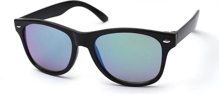 Nero, specchio verde