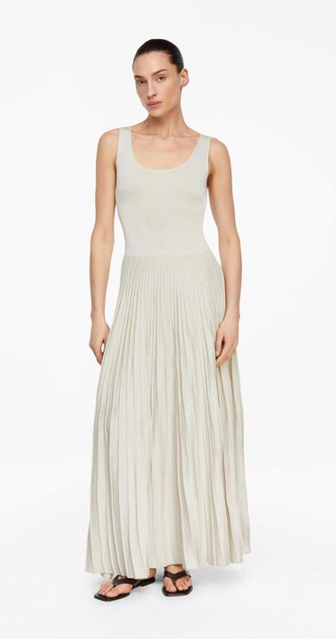 Produktbild Comma Statement-Strickkleid mit Plissée-Rock in Allover-Glitzergarn (44)