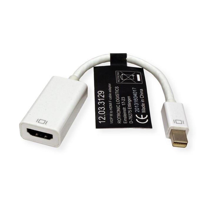 Produktbild Roline Mini DP zu (HDMI, 10 cm)