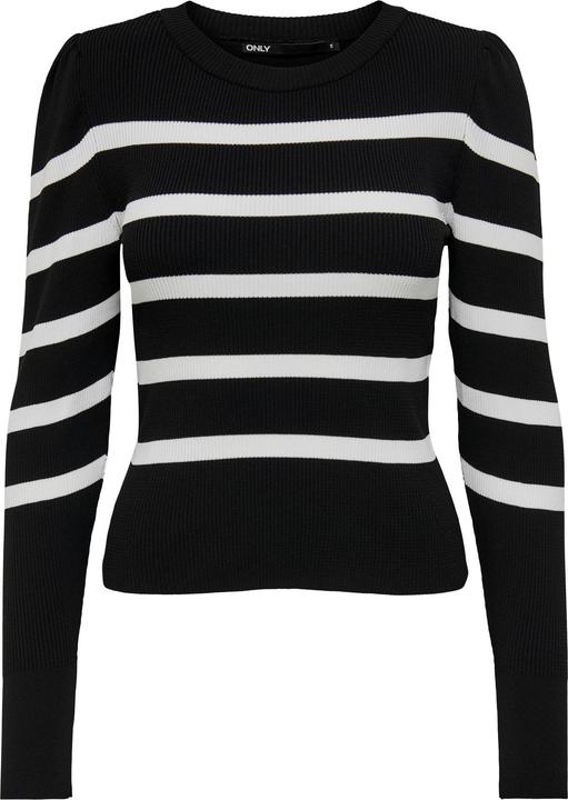 Immagine prodotto Only Maglione con maniche a sbuffo che abbraccia il corpo (M)