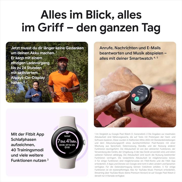 Actual product image Google Pixel Watch 2 LTE (41 mm, 4G)