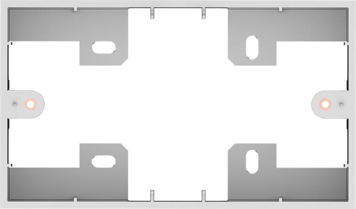 Produktbild Vision TechConnect 3 2-Gang UK Backbox - Gehäuse - weiss (Gehäuse)