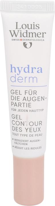 Produktbild Widmer Louis Hydraderm Gel für die Augenpartie parfumiert 15 ml (Augenpflege Gel, 15 ml, Tag + Nacht)