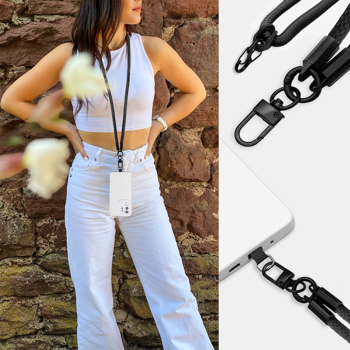 Produktbild Cadorabo Handykette für Trekstor Surftab Y10 (10.1 Zoll) Necklace Hülle mit verstellbarem Kordelband