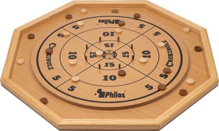 Actual product image Philos Crokinole 5 in 1 (German)